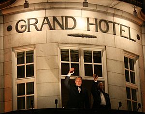 Nobel Peace Prize winners Gore & Pachauri in Grand Hotel, Norway 2