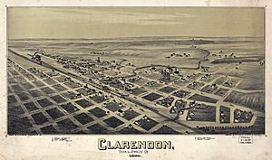 Old map-Clarendon-1890