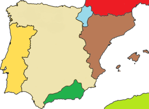 Peninsula Iberica 1400