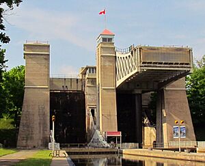 Peterborough Lift Lock, 2012
