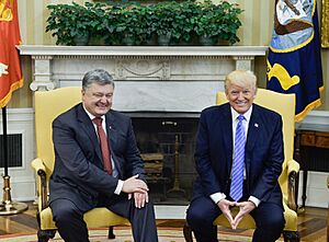 Petro Poroshenko and Donald Trump in the Oval Office, June 2017 (11)