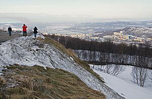 Photographing Murmansk from Omni Hotel Murmansk
