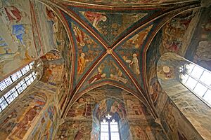 Plafond chapelle Saint Jean par JM Rosier