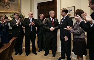 President Bush Congratulates Judge Alito on Senate Confirmation