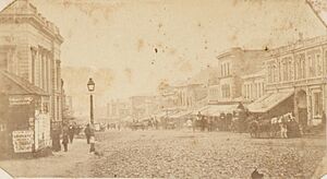 Queen Street, Auckland in the 1860s New Zealand Views
