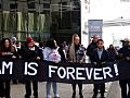 Rachel Dolezal at the MLK March in Spokane 2015