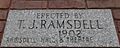 Ramsdell erected tablet