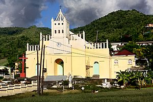 Saint Joseph Parish Church.  Saint Joseph, Dominica.