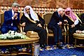 Secretary Kerry and Senator McCain Chat With Members of the Saudi Royal Family