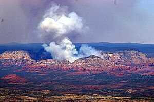 Sedona Brins Fire 2006