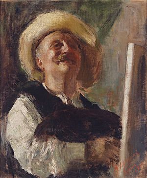 Self Portrait (1910) by Antonio Mancini