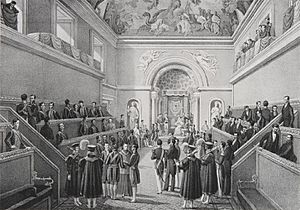 Spanish State opening of Parliament 1834
