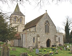 St. Nicolas Church, Pevensey (restored).jpg