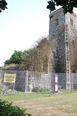 St Margaret's Old Church Ruins, Hopton on Sea, Norfolk