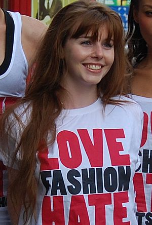 Stacey Dooley at War on Want event (cropped 2)