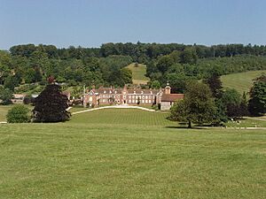 Stonor House from the Deer Park - geograph.org.uk - 39063