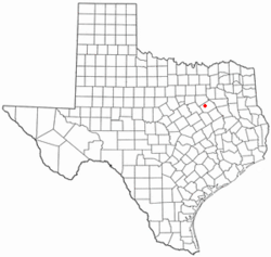 Location of Barry, Texas
