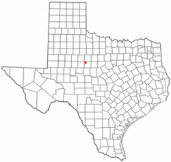 Location of Trent, Texas
