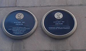 The Lyceum-Blue Plaque (Liverpool)