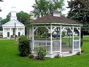 The gazebo on the Wolcott Town Green