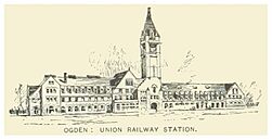 US-UT(1891) p836 OGDEN, UNION RAILWAY STATION