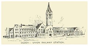 US-UT(1891) p836 OGDEN, UNION RAILWAY STATION