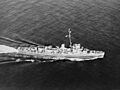 USS Buckley (DE-51) underway off Rockland, Maine (USA), on 3 July 1943 (80-G-269441)