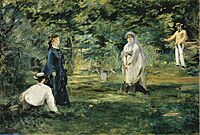 Édouard Manet - The Croquet Game