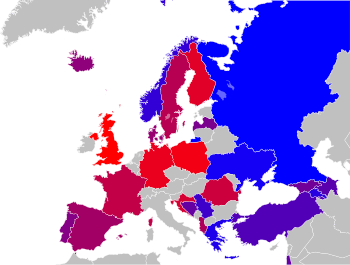 2008 Eurovision results