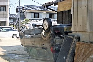 2018-07-14 Floods of Mabi, Kurashiki City 倉敷市真備 平成30年7月豪雨被害DSCF3715