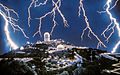 A Vintage Lightning Storm at Kitt Peak
