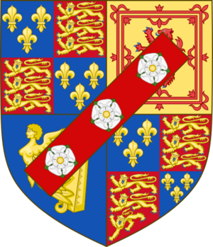 Arms of Charles Beauclerk, 1st Duke of St Albans