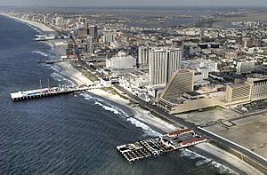 Atlantic City, aerial view