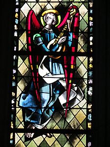 Baie 50 - détail 7 - chapelle Saint-Léonard, cathédrale de Rouen