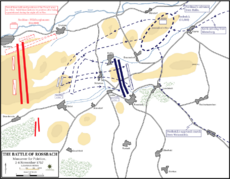 Battle of Rossbach - Maneuver for position, 2-4 November 1757