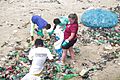 Beach plastic waste 3