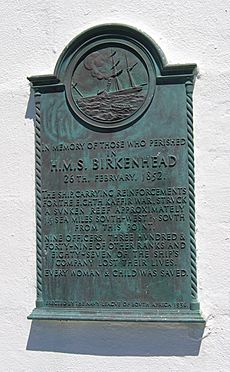 Birkenhead plaque, Danger Point