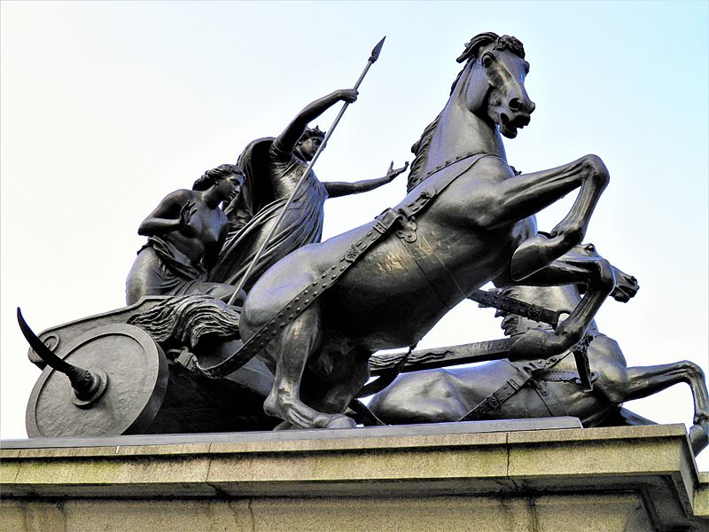 Boudicca Statue Westminster Bridge, London (7269500680)