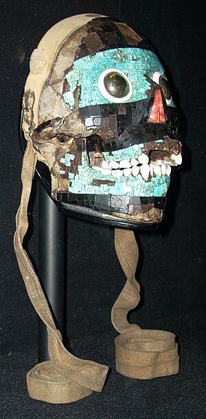 British Museum Aztec or Mixtec Tezcatlipoca mask