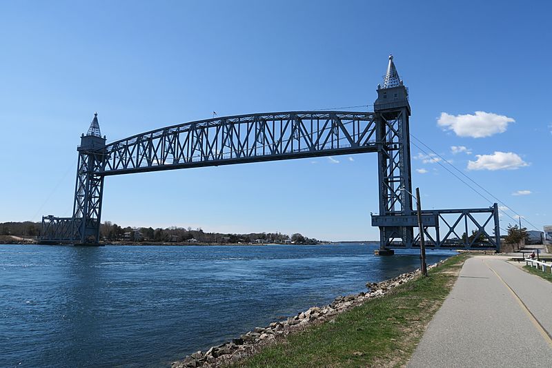 Image Buzzards Bay Railroad Bridge, Buzzards Bay MA