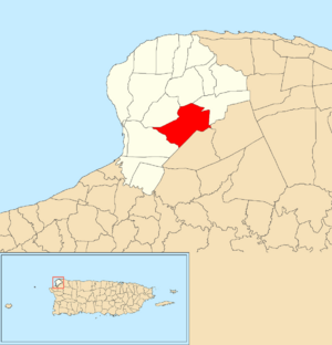 Location of Caimital Alto