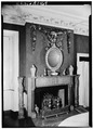 Candace Allen House, 1958 FIREPLACE IN DINING ROOM