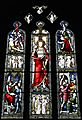 Chapel window by Hardman at St Peter's Church, Edensor