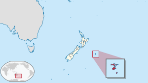 Chatham Islands in New Zealand (zoom)