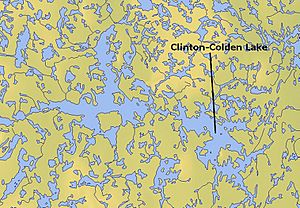 Clinton-Colden Lake, Northwest Territories map 01
