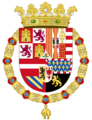 Coat of Arms of Philip II of Spain (1558-1580)