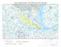 Course of Accokeek Creek (Potomac Creek tributary)
