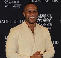 DeVon Franklin on 2025 Essence Festival of Culture Carpet (cropped).jpg
