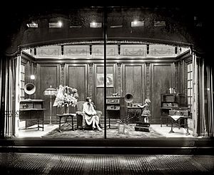 Display window, circa 1928 - Woodward & Lothrop