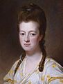 Dorothy Cavendish, wife of William Cavendish Bentinck, 3rd Duke of Portland (1738-1809) by George Romney (cropped)